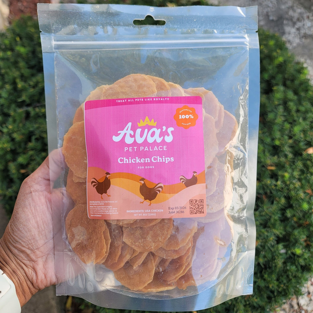 Crispy Dog Treats - Chicken Chips - The Village Retail