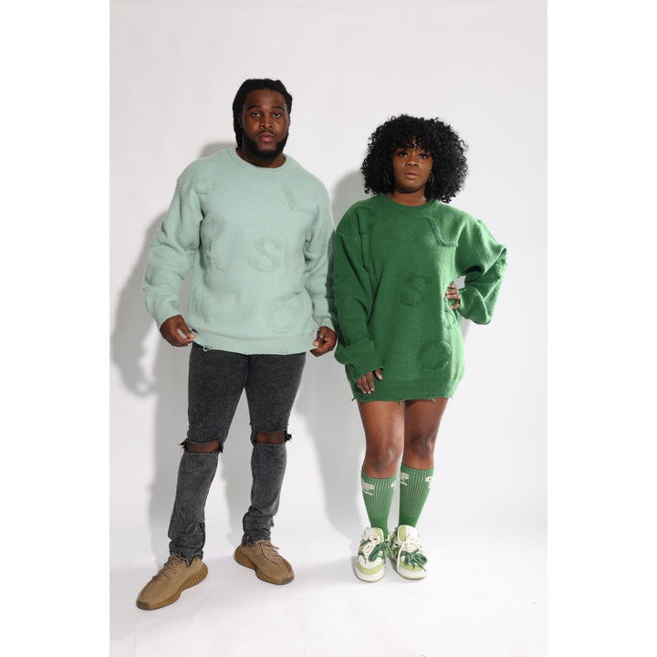 Distressed Sweater - The Village Retail