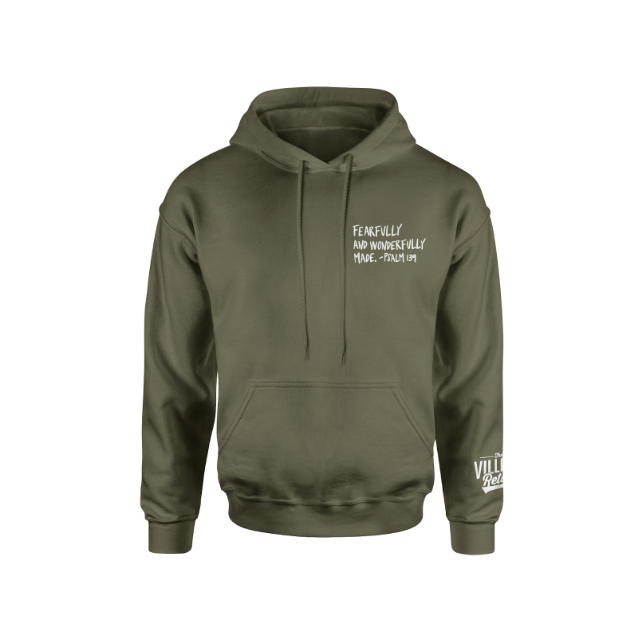 Fearfully and Wonderfully Made Hoodie - The Village Retail