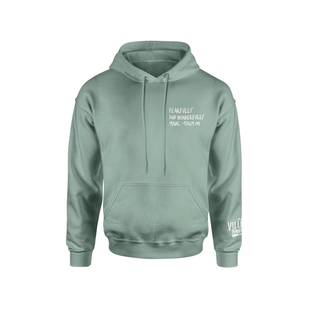 Fearfully and Wonderfully Made Hoodie - The Village Retail