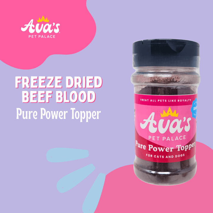 Freeze Dried Beef Blood - Pure Power Topper - The Village Retail