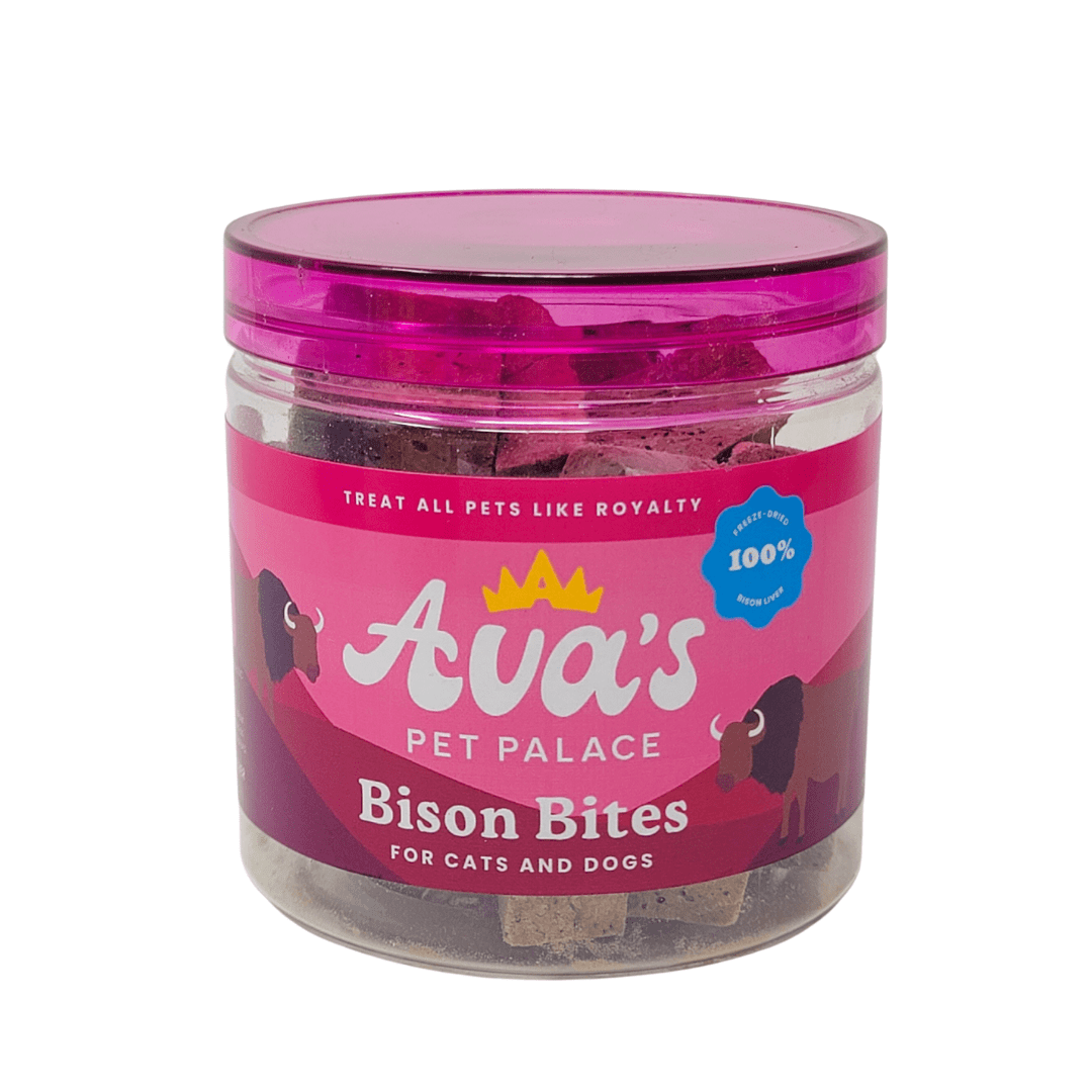 Freeze Dried Bison Liver - Bison Bites - The Village Retail