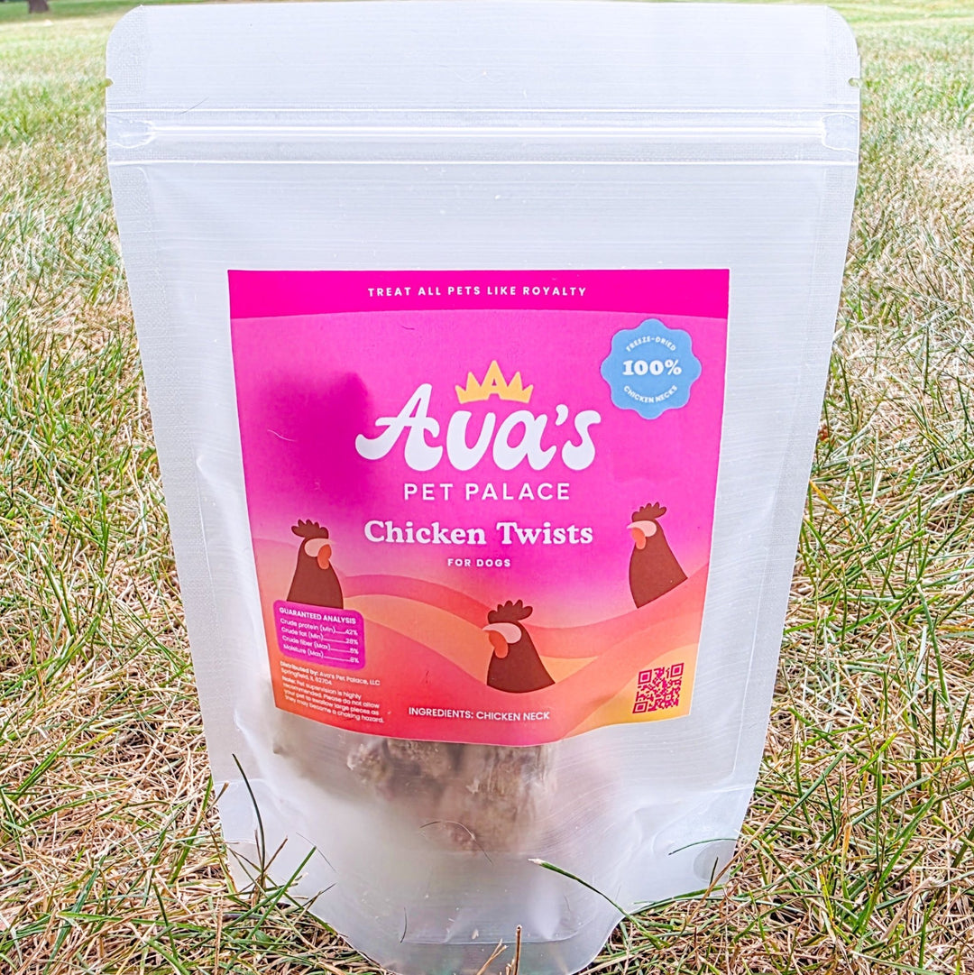 Freeze Dried Chicken Neck - Chicken Twists - The Village Retail