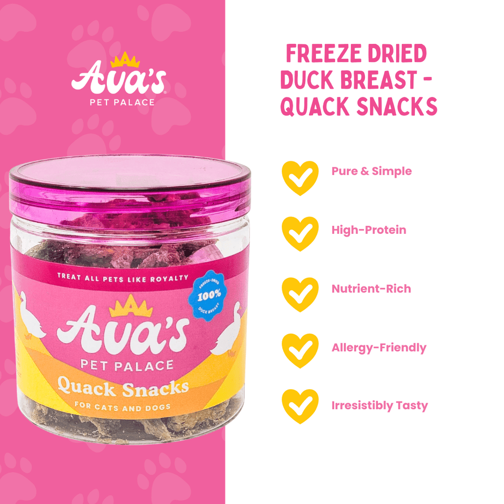 Freeze Dried Duck Breast - Quack Snacks - The Village Retail