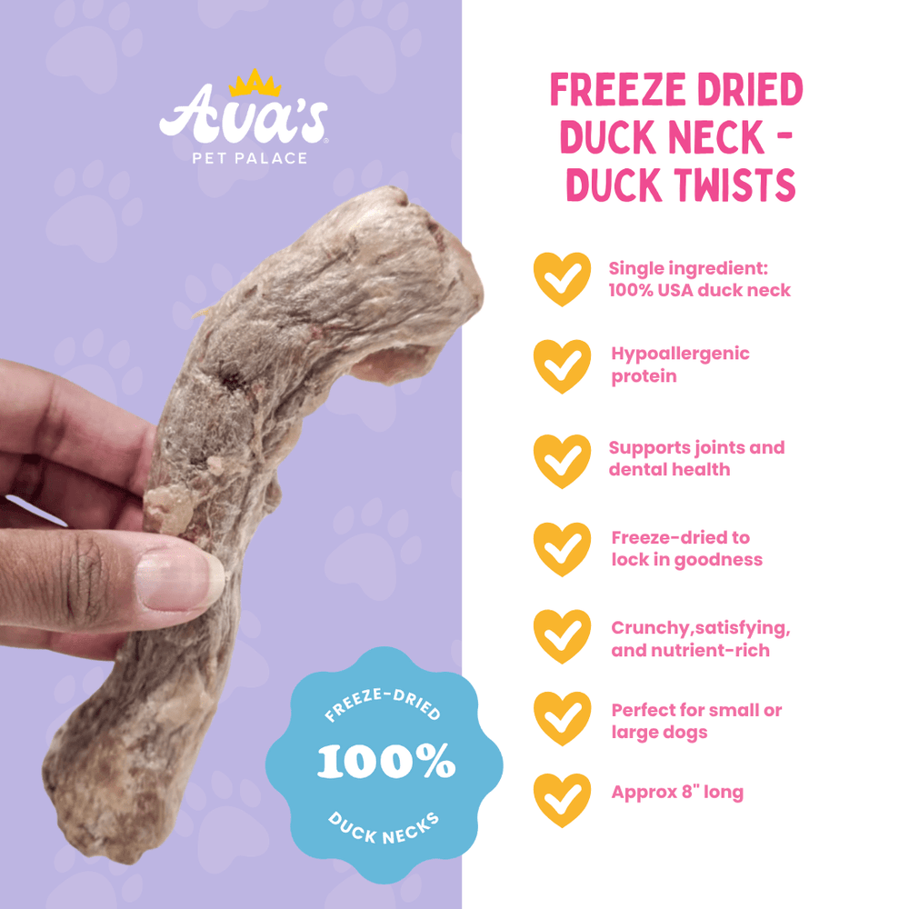 Freeze Dried Duck Neck - Duck Twists - The Village Retail