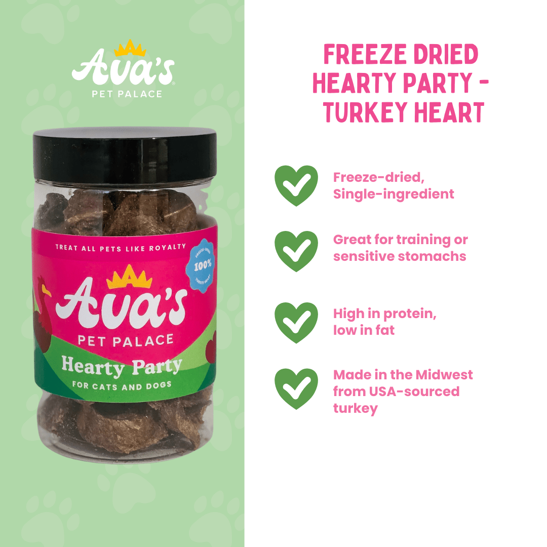 Freeze Dried Hearty Party - Turkey Heart - The Village Retail