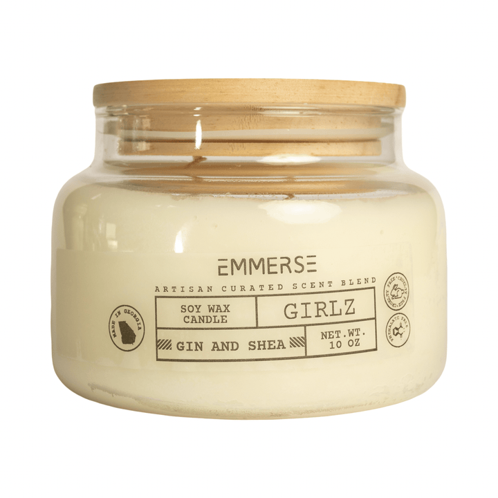 Girlz: Gin and Shea Soy Wax Candle - The Village Retail