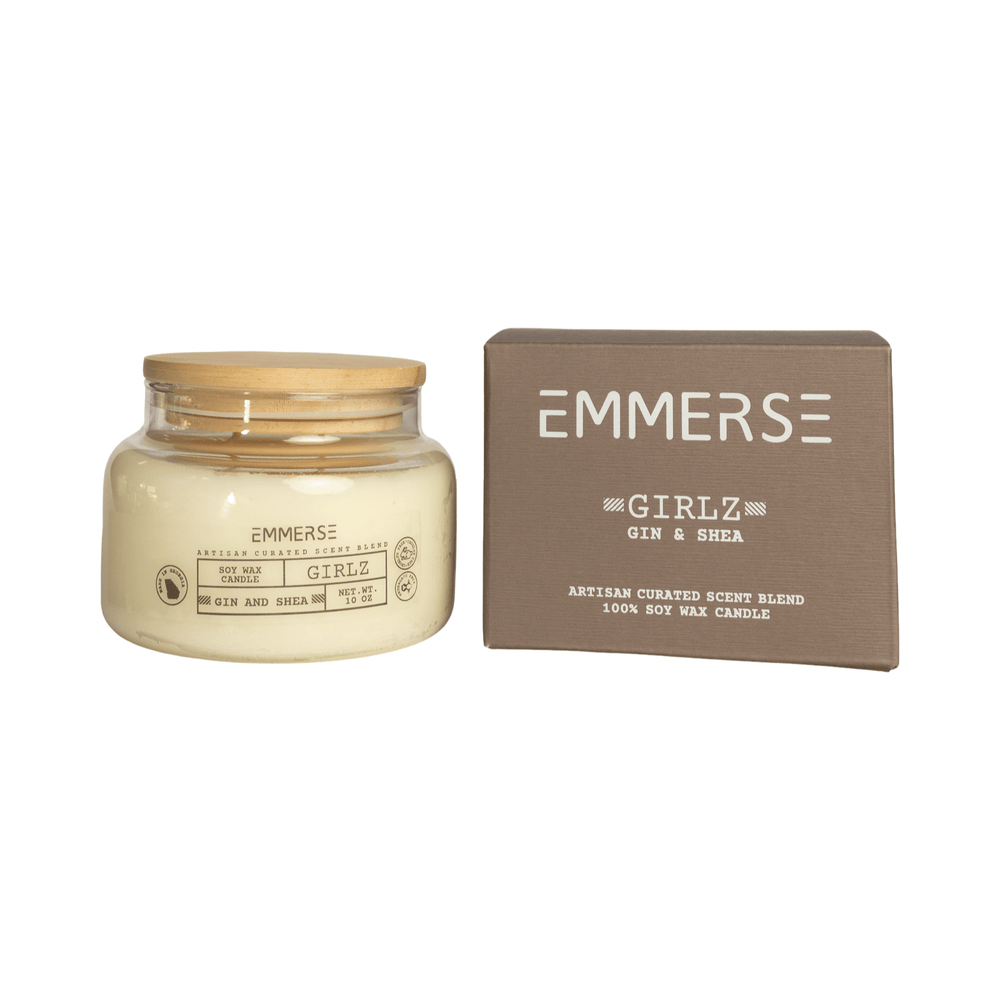 Girlz: Gin and Shea Soy Wax Candle - The Village Retail
