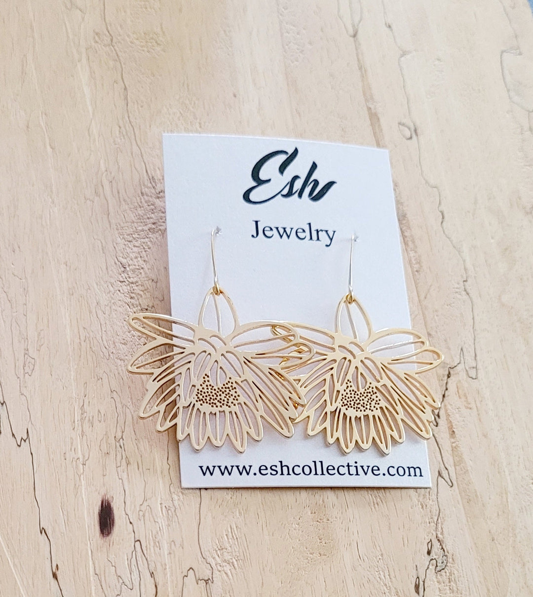Gold Earrings - The Village Retail