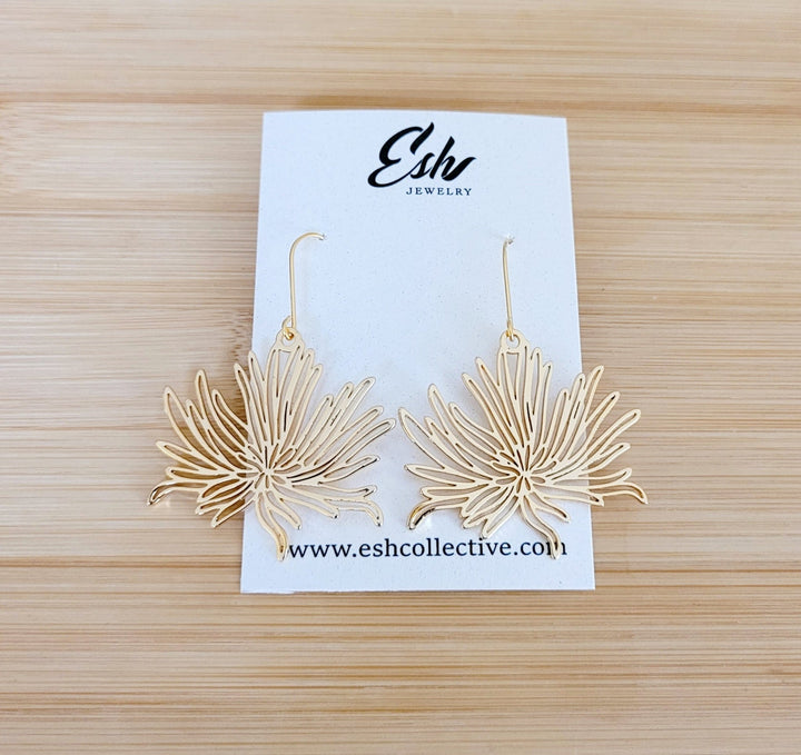 Gold Earrings - The Village Retail