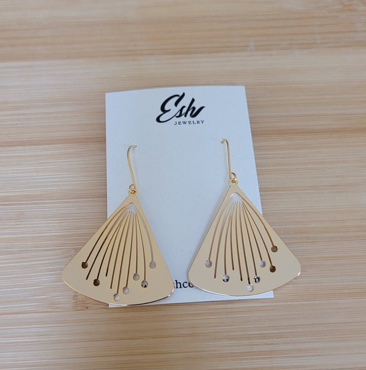 Gold Earrings - The Village Retail