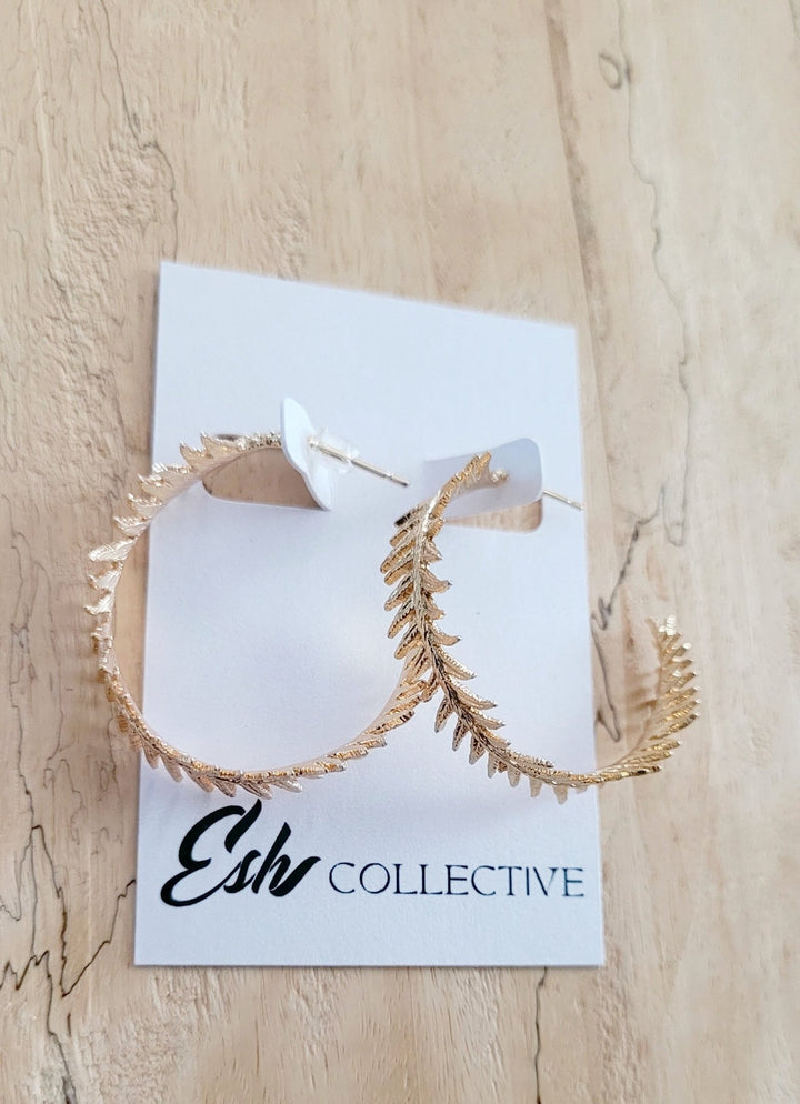 Gold Earrings - The Village Retail