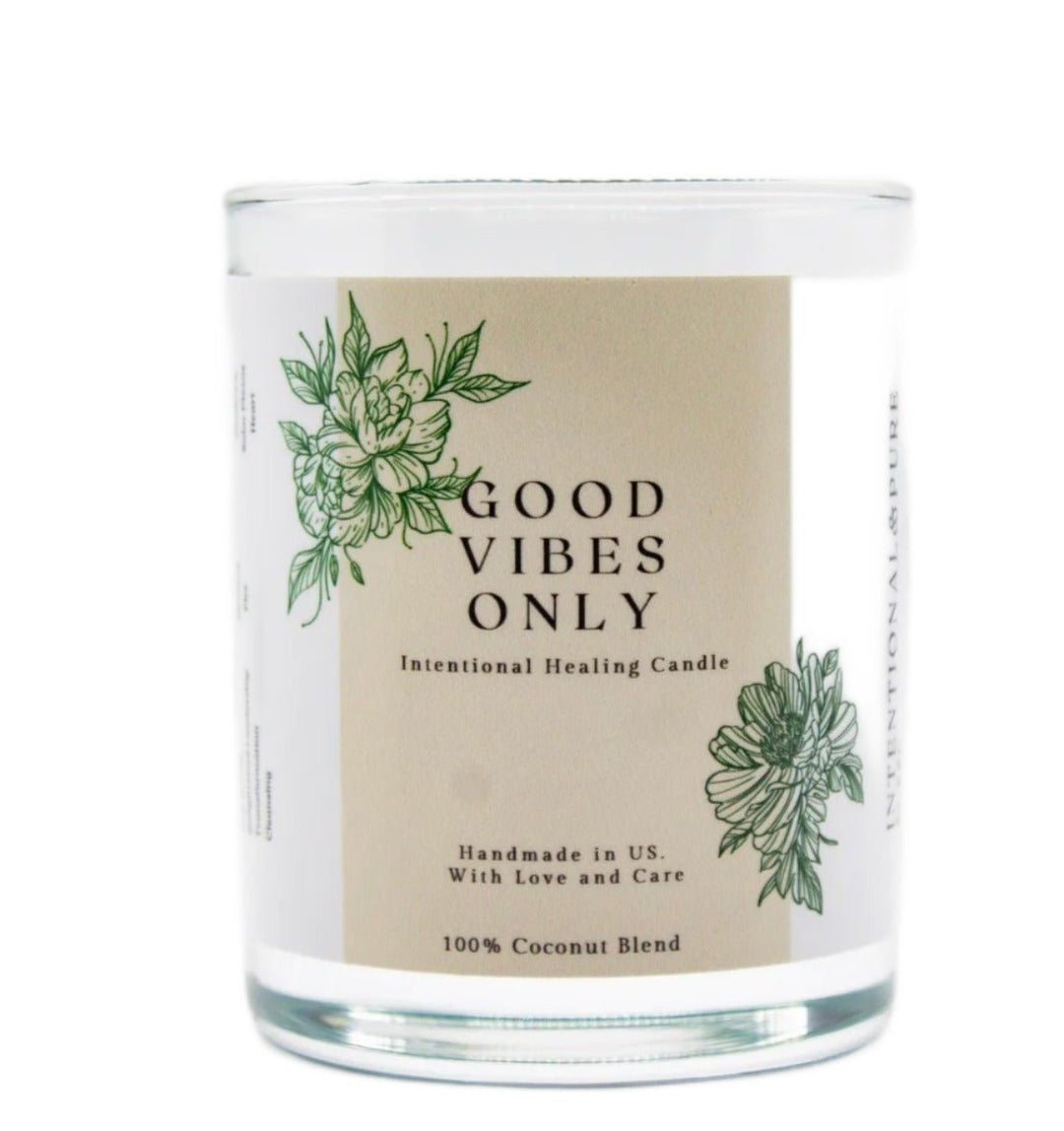 Good Vibes Only Candle - The Village Retail