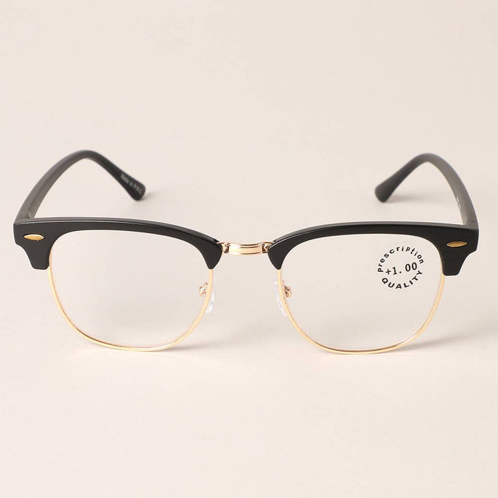 Half Cat Eye Framed Reading Glasses - The Village Retail