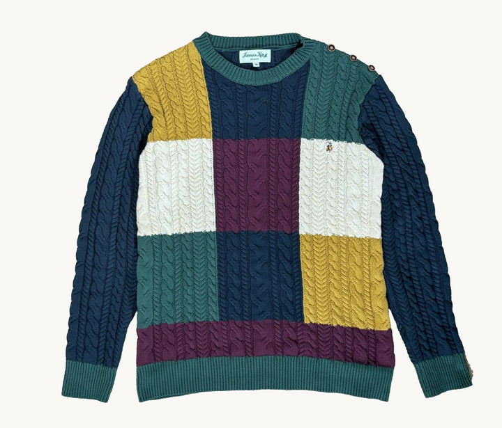 Heritage Block Sweater - The Village Retail