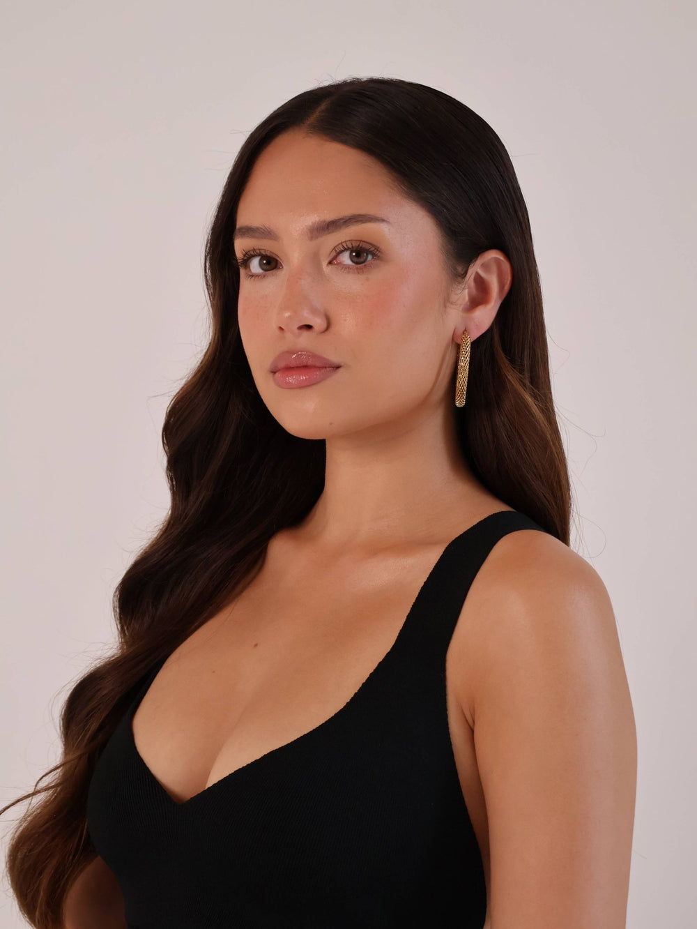 Interlocking Hoop Earrings - The Village Retail