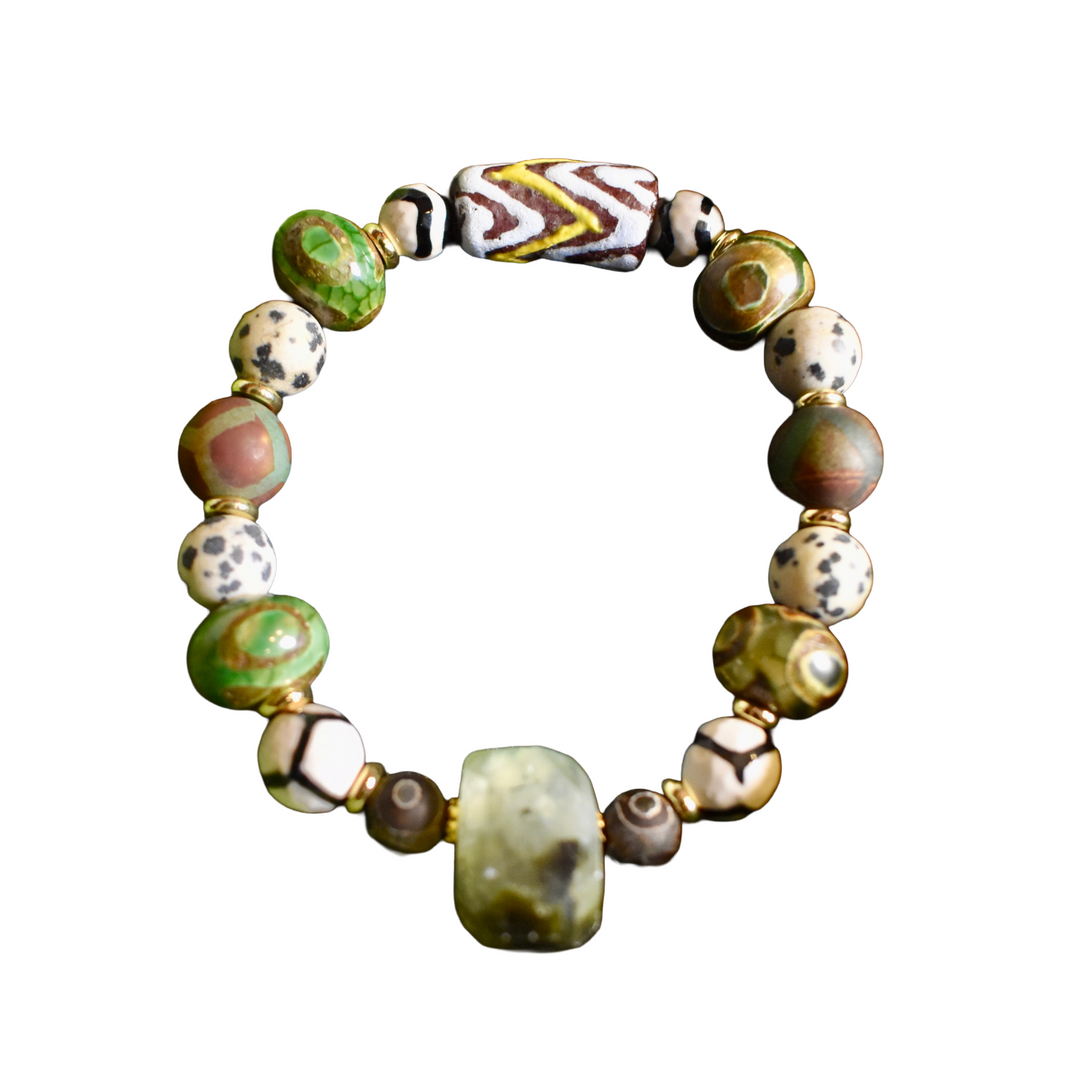 Green Tourmaline Bracelet of Heart Wisdom
