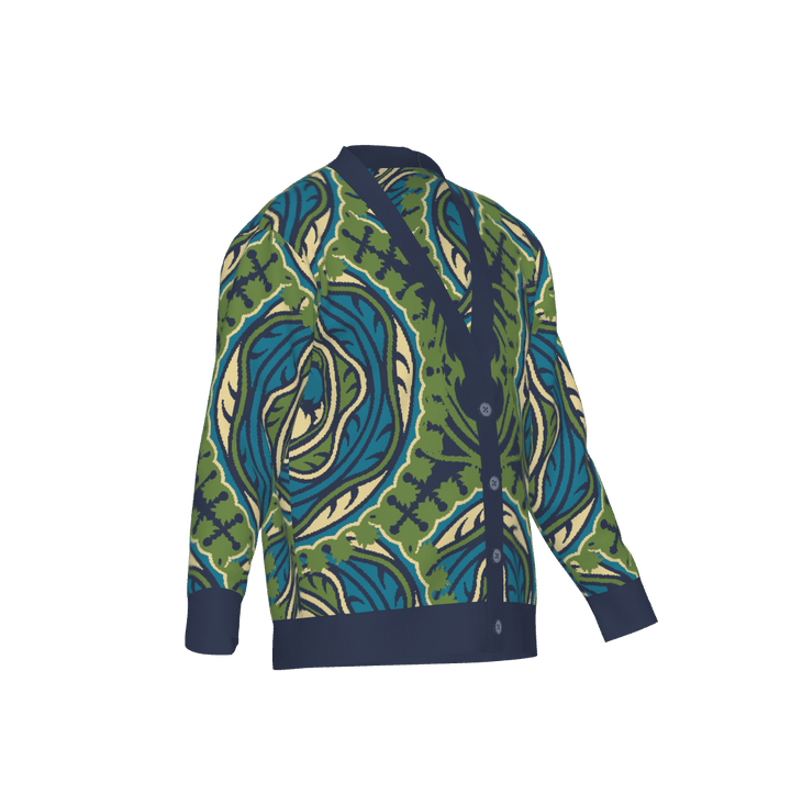 Jacquard Knit Cardigan - The Village Retail