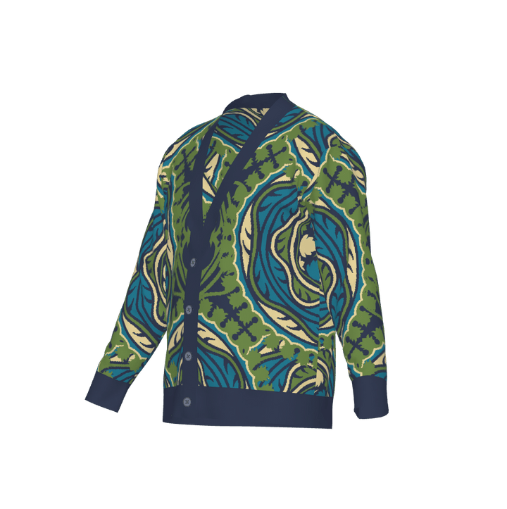 Jacquard Knit Cardigan - The Village Retail