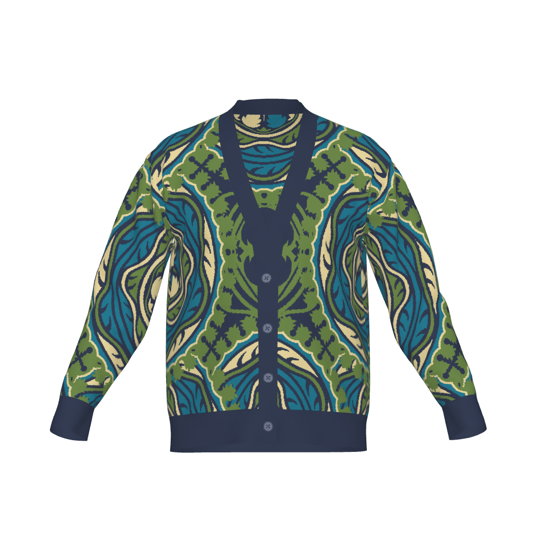 Jacquard Knit Cardigan - The Village Retail