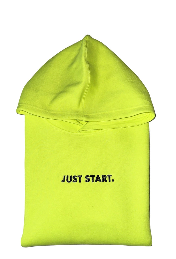 Just Start Hoodie (Volt) - The Village Retail