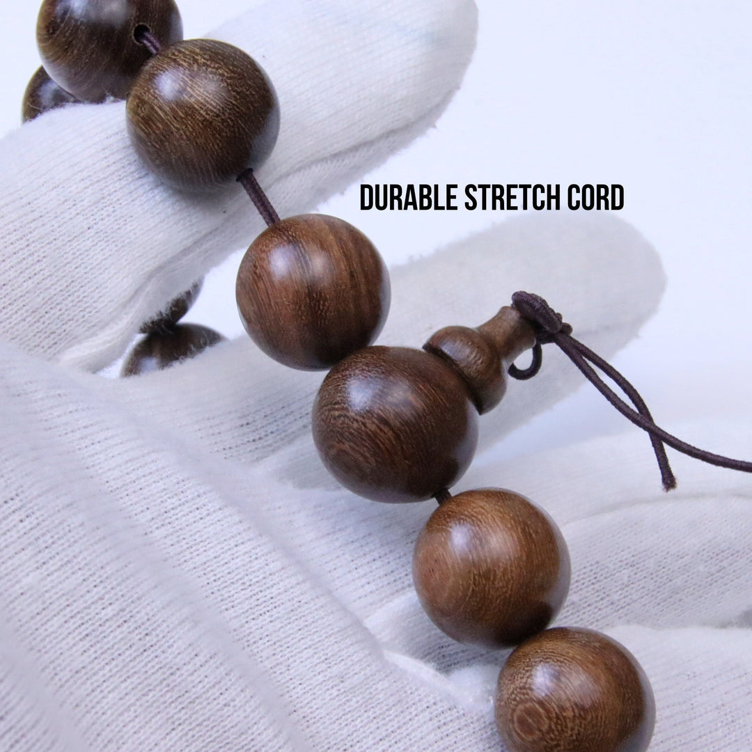 Kirk BOYBEADS 15mm Wood Beaded Bracelet - The Village Retail