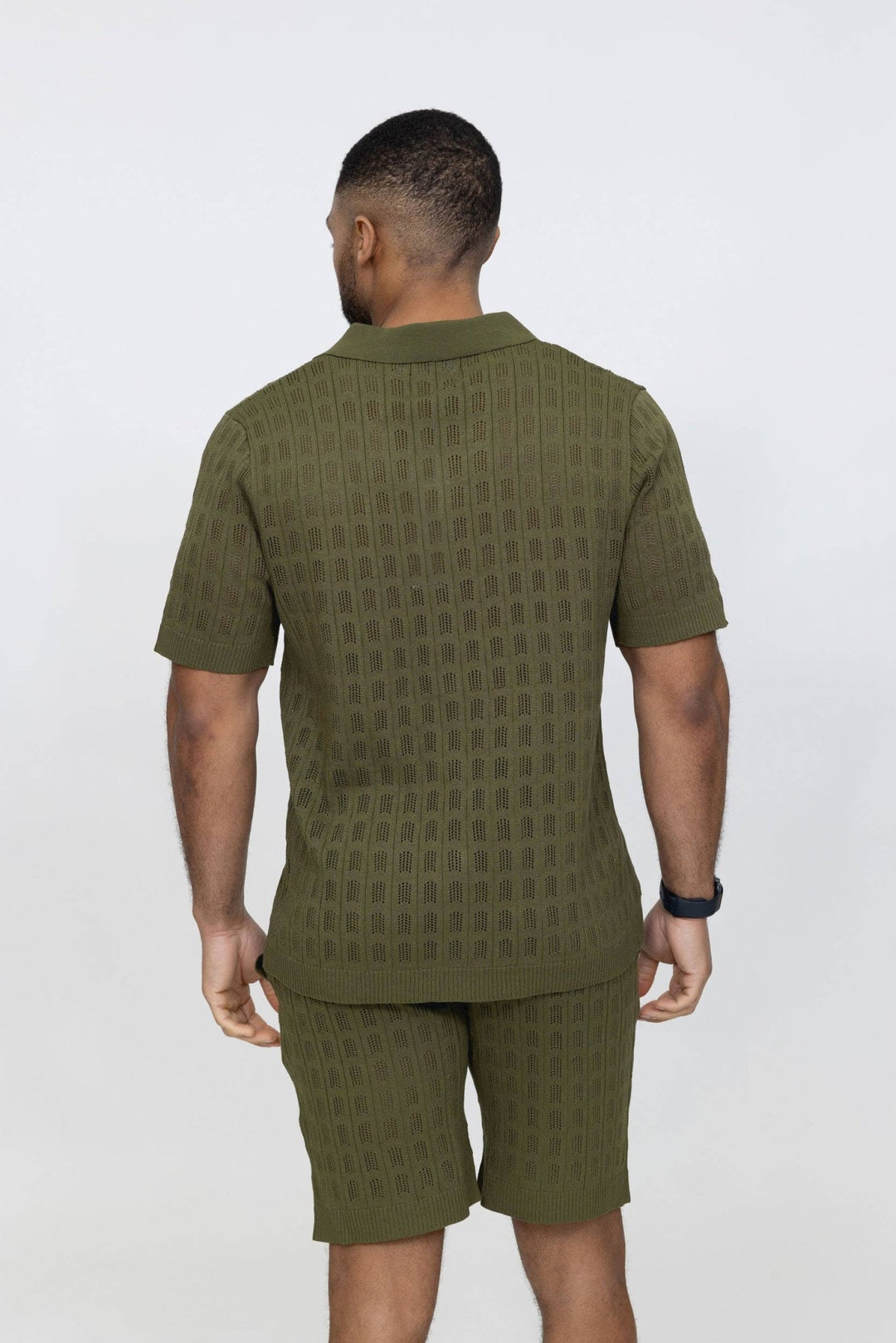 Knit set shirt and shorts - The Village Retail
