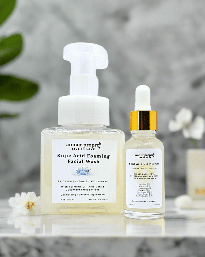 Kojic Acid Foaming Facial Wash – Brighten, Cleanse & Rejuvenate - The Village Retail