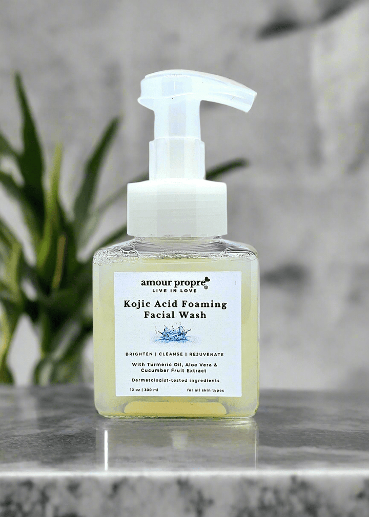 Kojic Acid Foaming Facial Wash – Brighten, Cleanse & Rejuvenate - The Village Retail