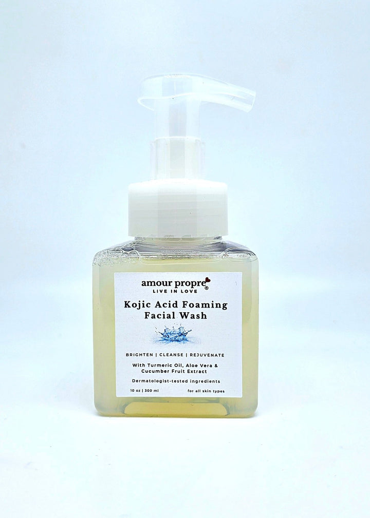 Kojic Acid Foaming Facial Wash – Brighten, Cleanse & Rejuvenate - The Village Retail