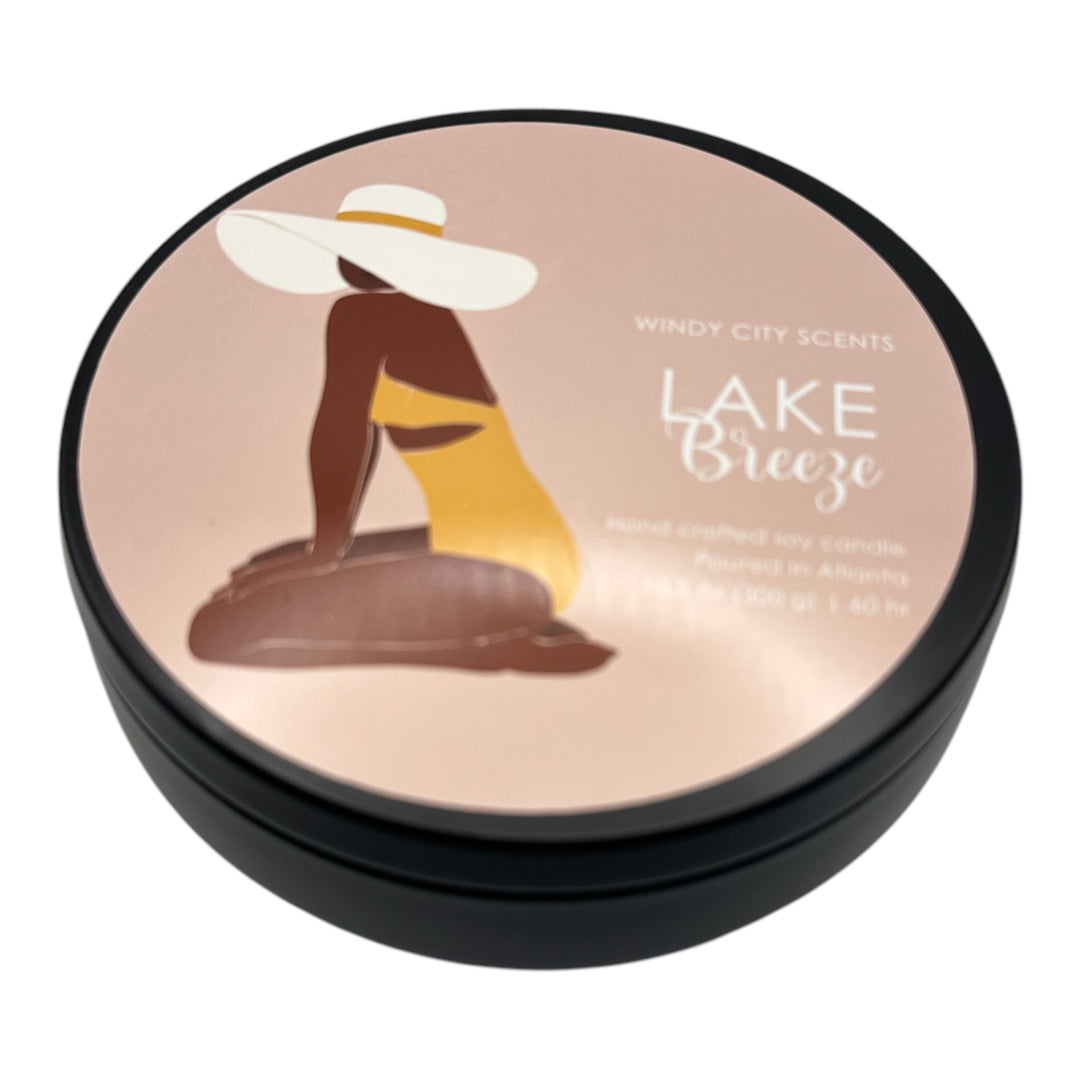 Lake Breeze 3 Wick Candle Tin - The Village Retail