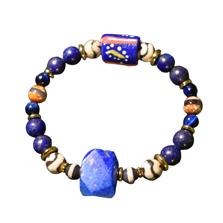 Lapis Lazuli Bracelet of Intuitive Power - The Village Retail