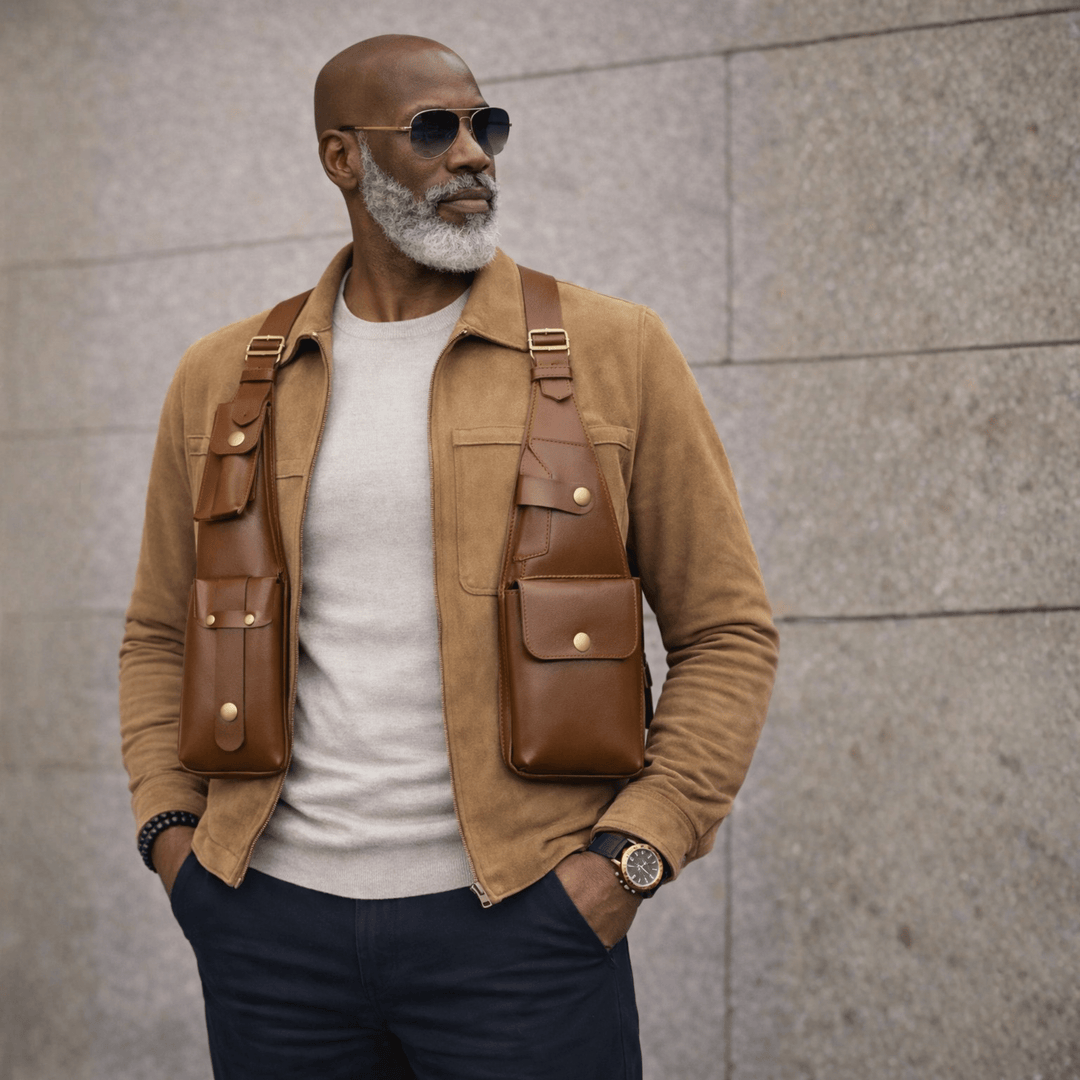 Leather Unisex Fashion Harness - The Village Retail