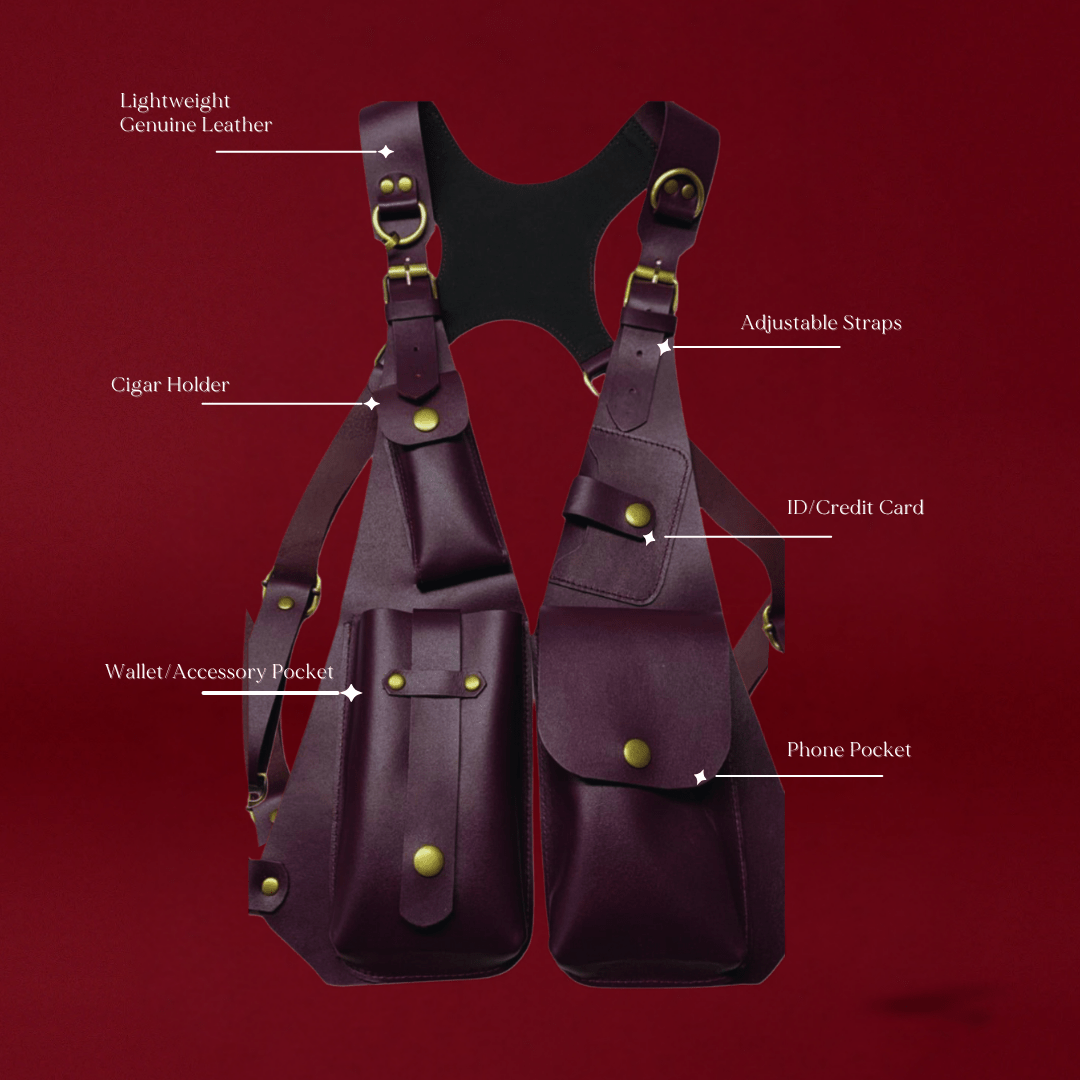 Leather Unisex Holster - The Village Retail