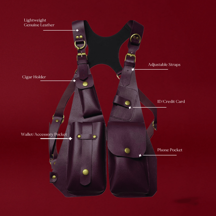 Leather Unisex Holster - The Village Retail