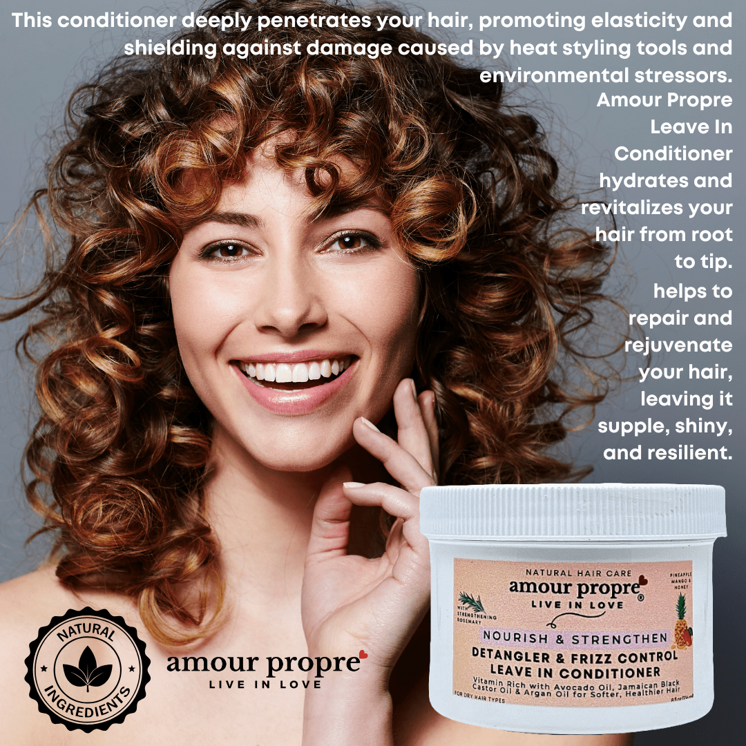 Leave in Conditioner, Detangler, and Frizz Control - The Village Retail