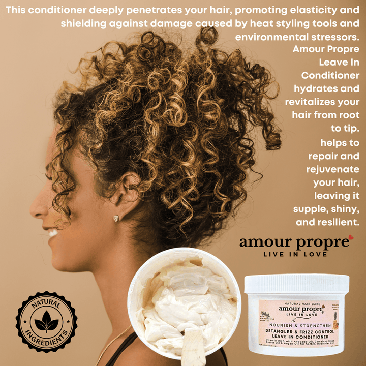Leave in Conditioner, Detangler, and Frizz Control - The Village Retail