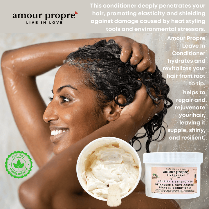 Leave in Conditioner, Detangler, and Frizz Control - The Village Retail