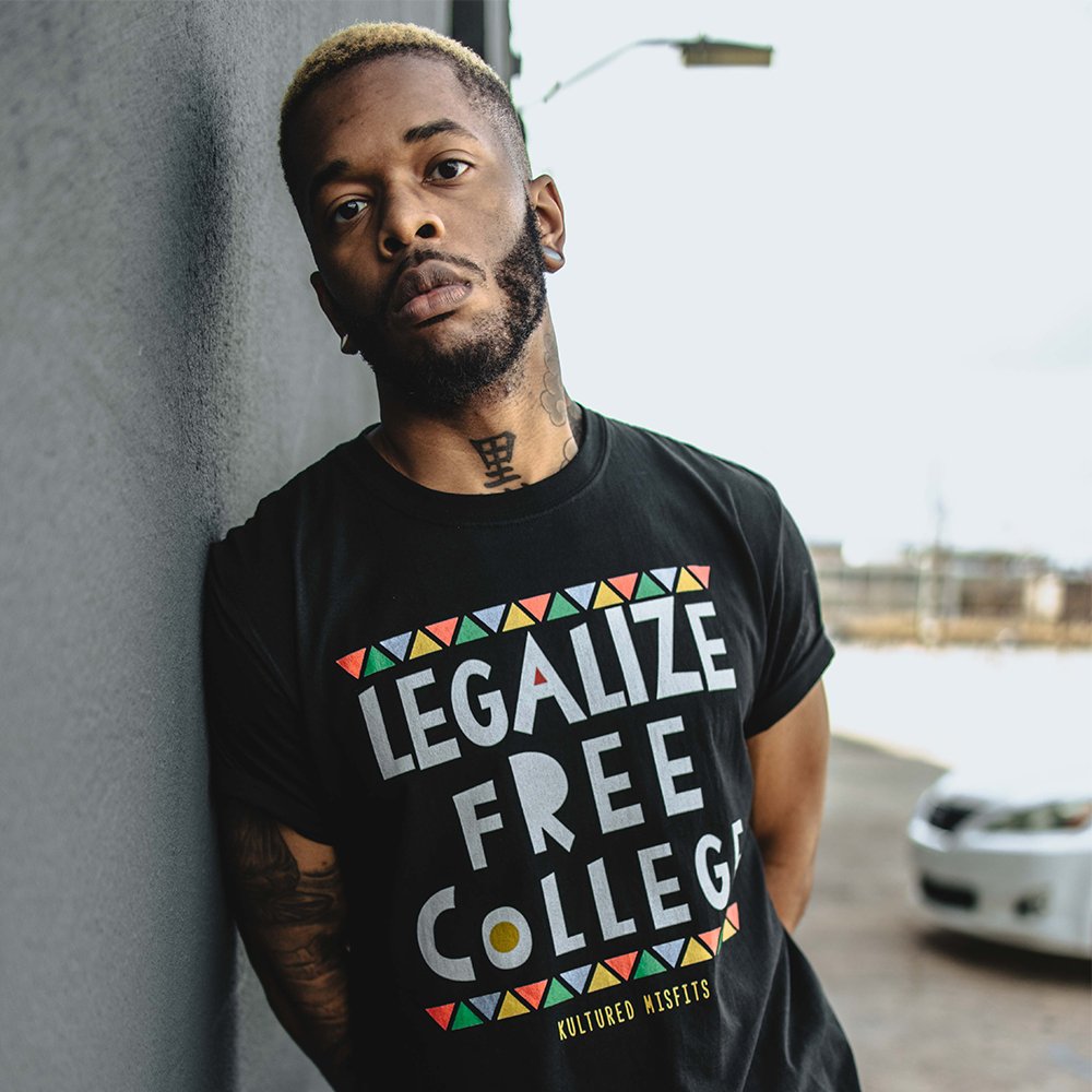 Legalize Free College T - Shirt - The Village Retail