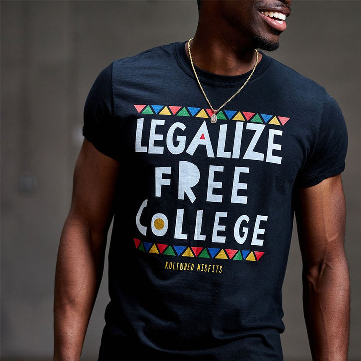 Legalize Free College T - Shirt - The Village Retail