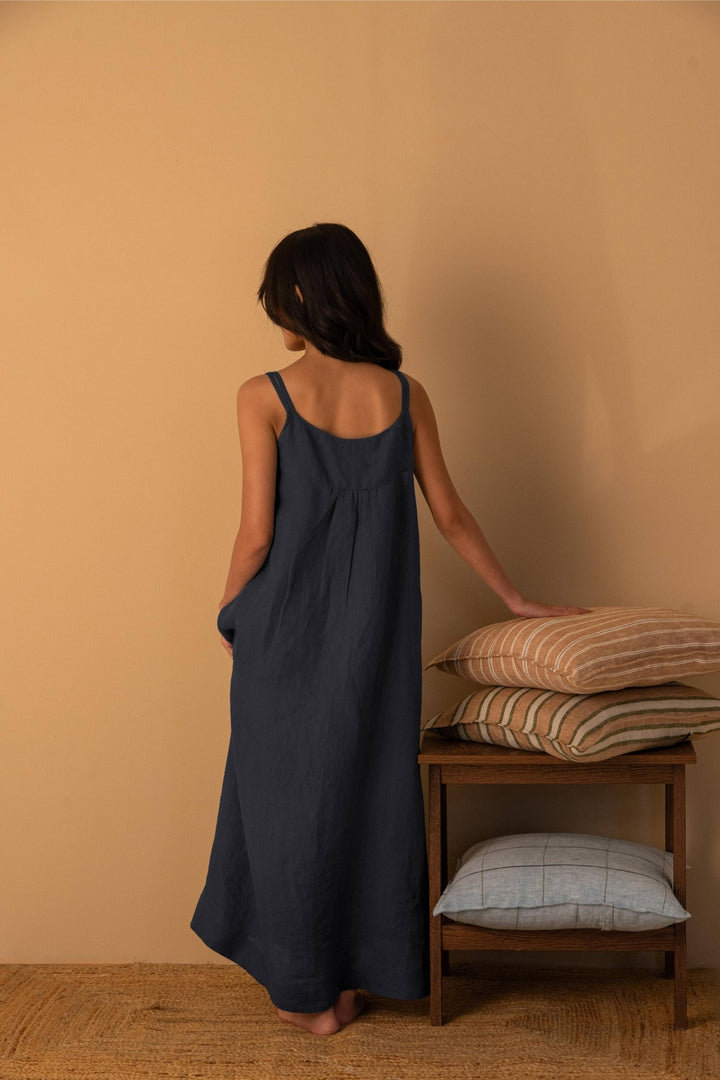 Linen Marcella Dress - The Village Retail