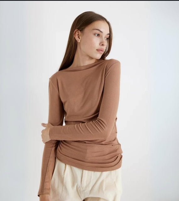 Long Sleeve Basic Top - The Village Retail