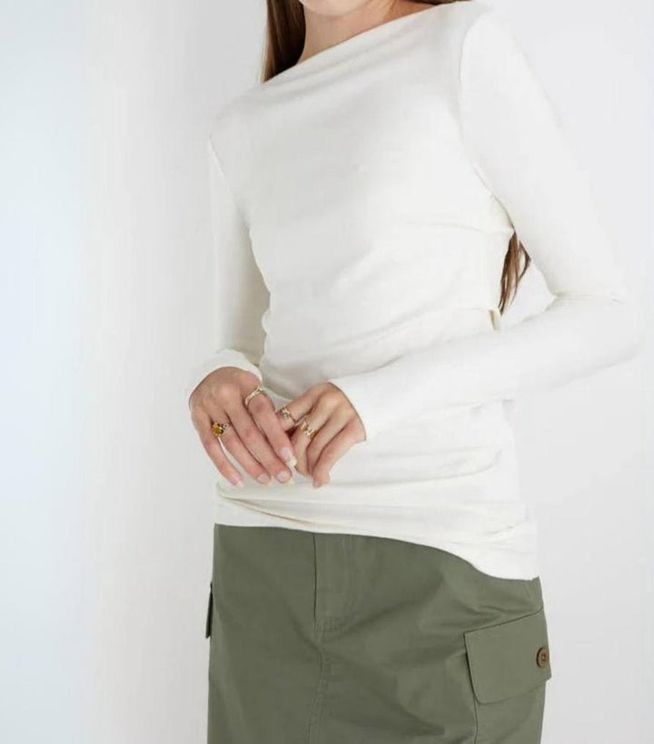 Long Sleeve Basic Top - The Village Retail