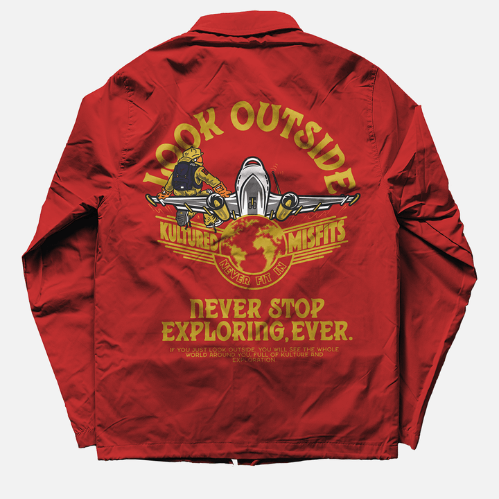 Look Outside" Coaches Jacket - The Village Retail