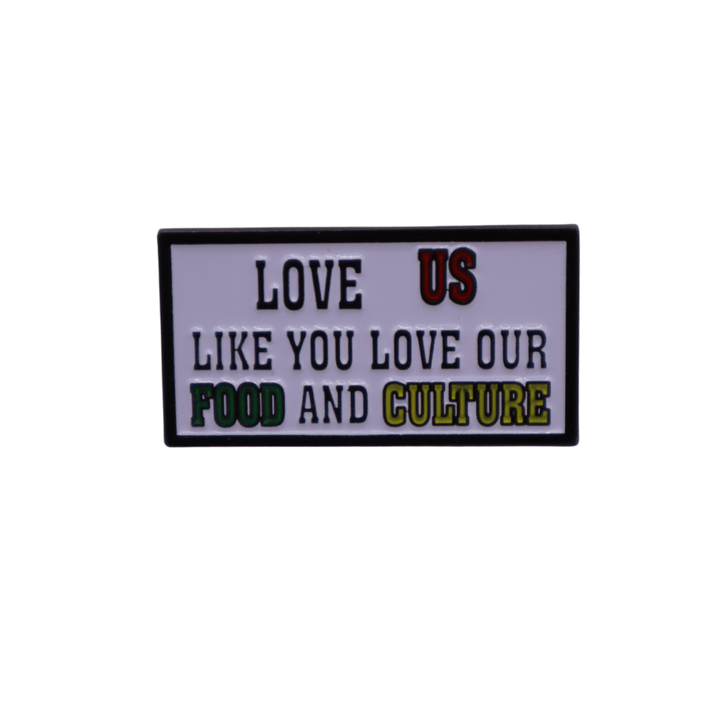 Love Us Pin - The Village Retail