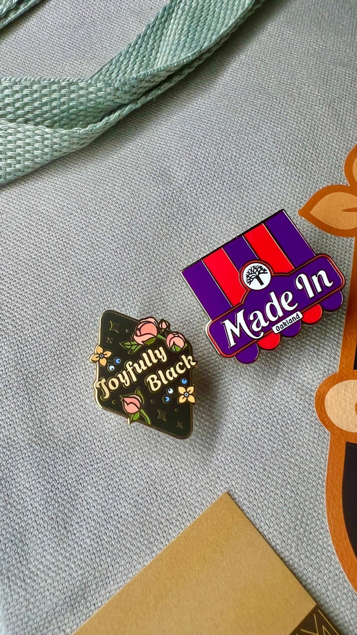 Made in Oakland Lapel Pin - The Village Retail