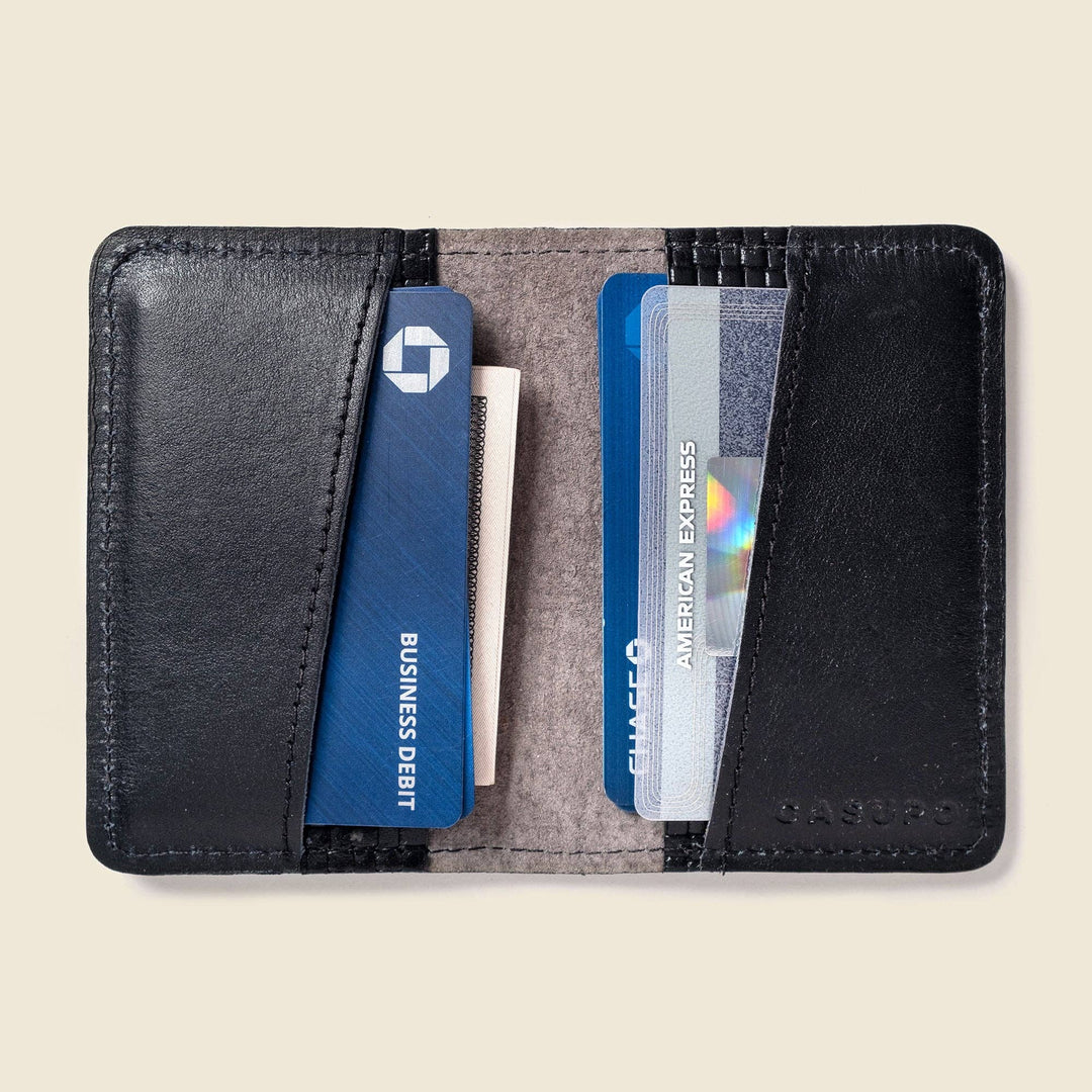 Men’s Leather Bifold Wallet with RFID Blocking - The Village Retail