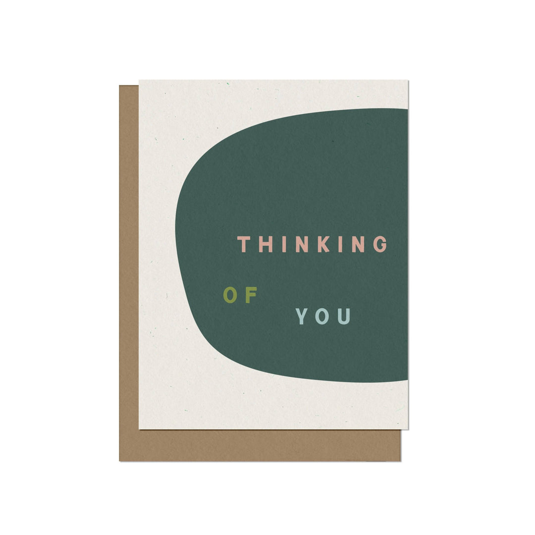 Minimalist Thinking of You Blank Card - The Village Retail