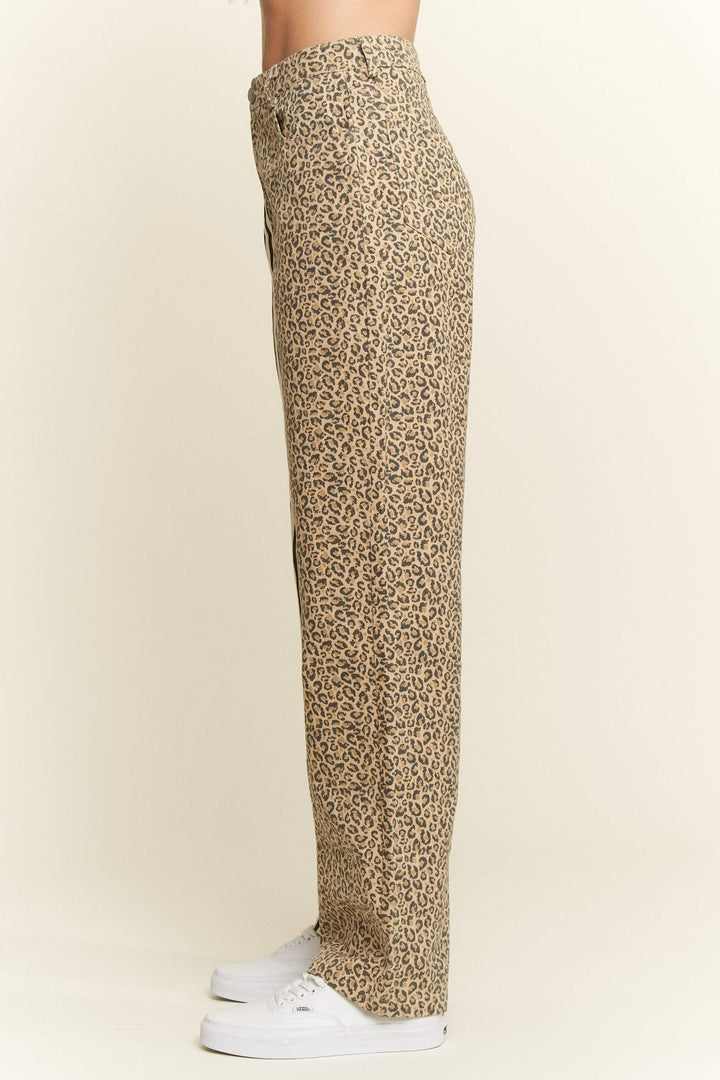 MIX &amp; MATCH LEOPARD - STRIPE PANTS - The Village Retail