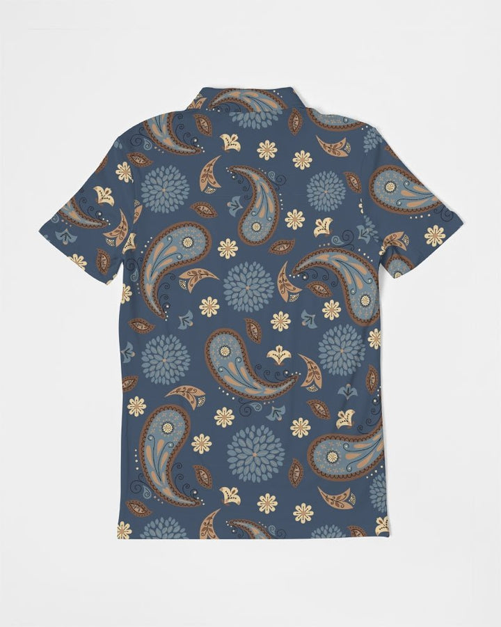 Moonlight Paisley Polo - The Village Retail